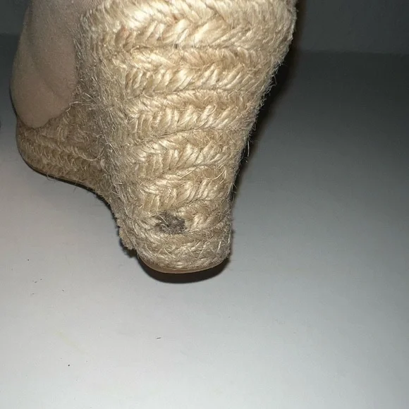 J Crew Beige Espadrille Wedges - Picture 10 of 16